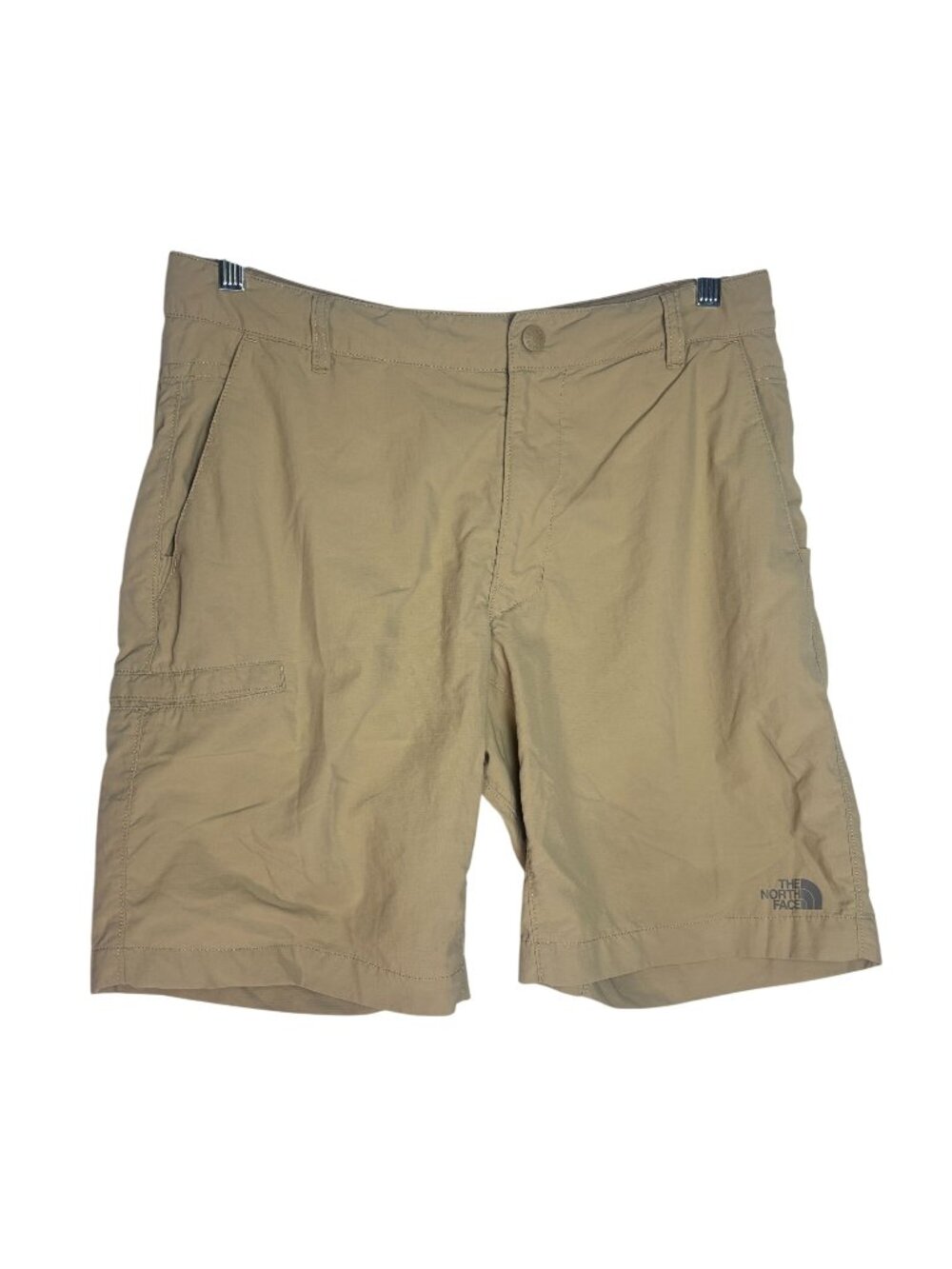 The North Face Class V Mens 34 Cargo Shorts Tan Beige Khaki Hiking Gorpcore
